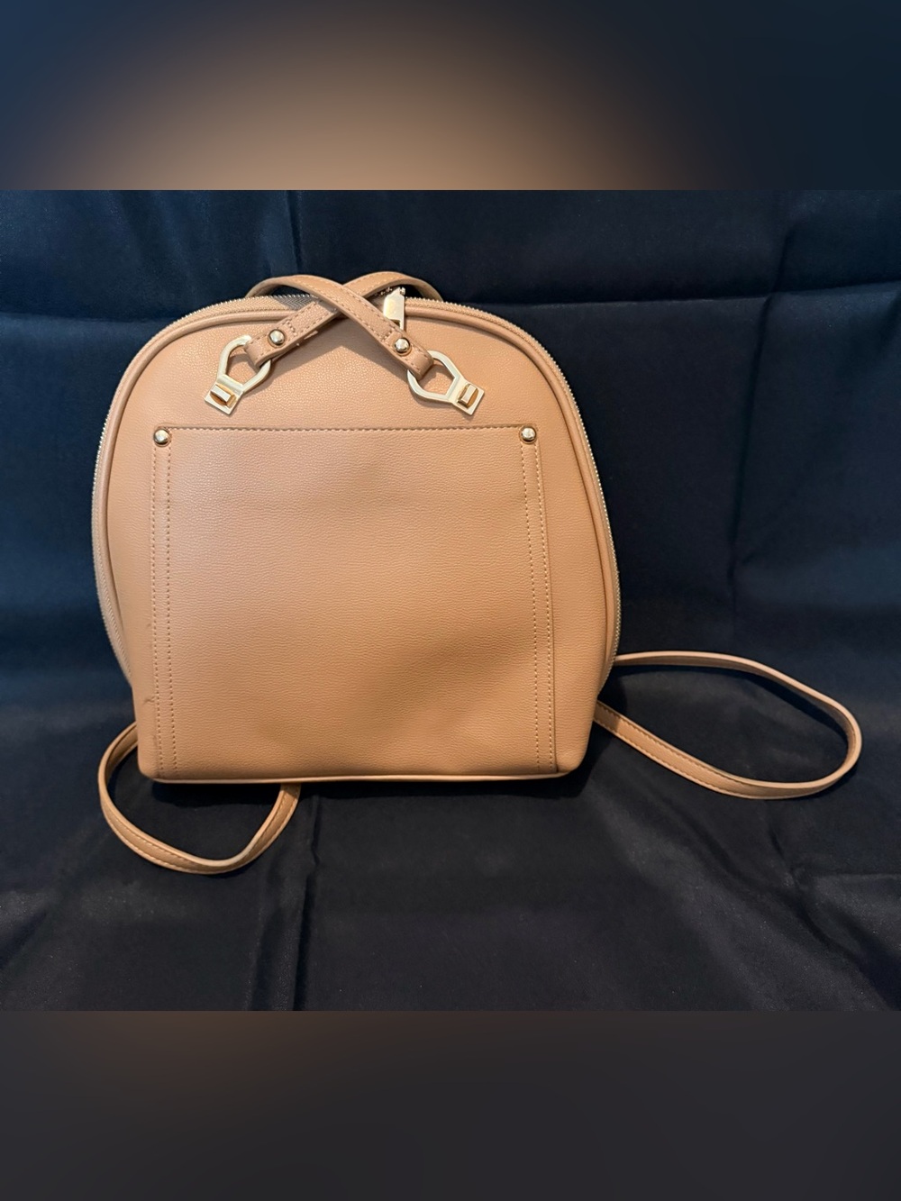 Miztique Mini Backpack/Purse with Gold Hardware - Picture 1 of 8